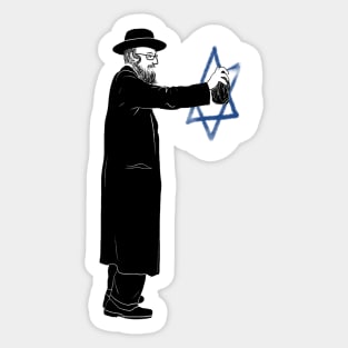 Making Magen David Graffiti Sticker